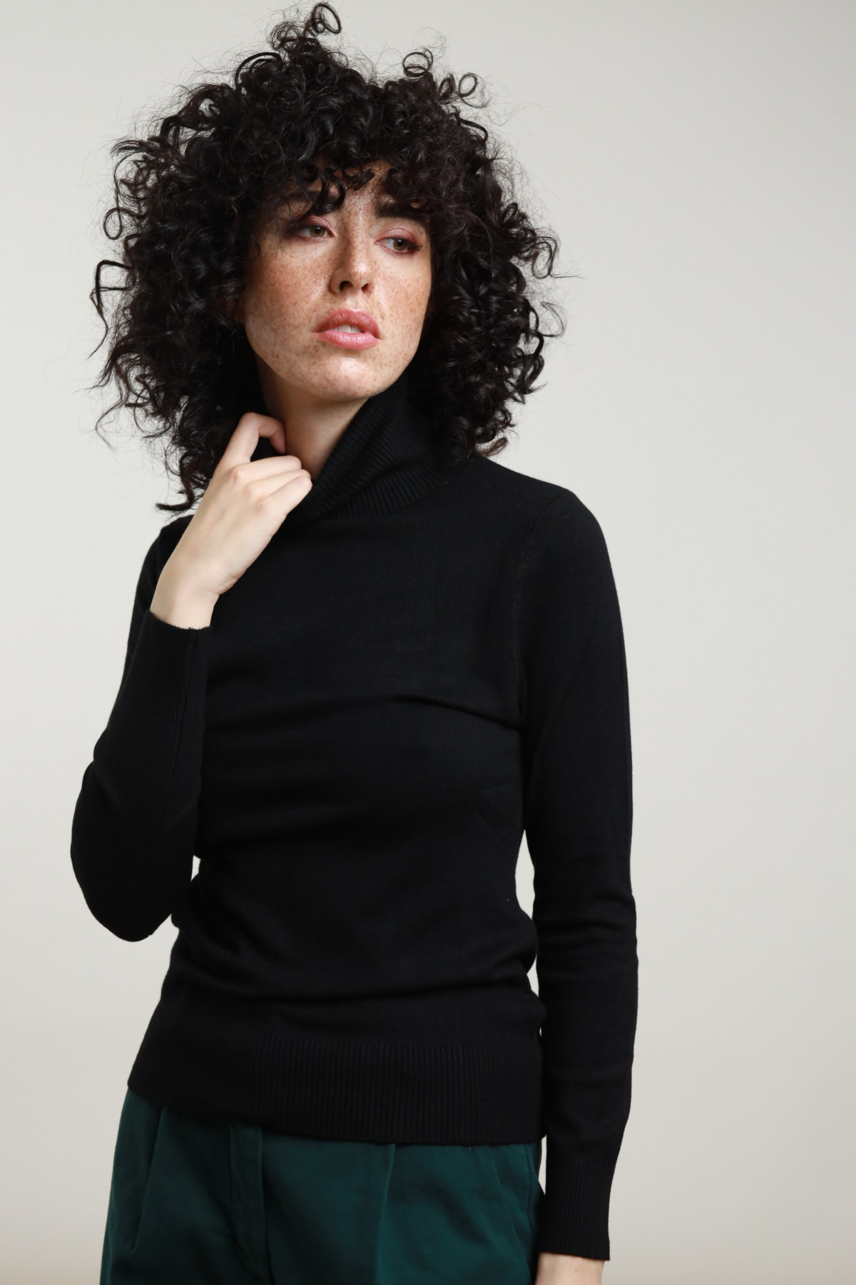 Maglia collo alto