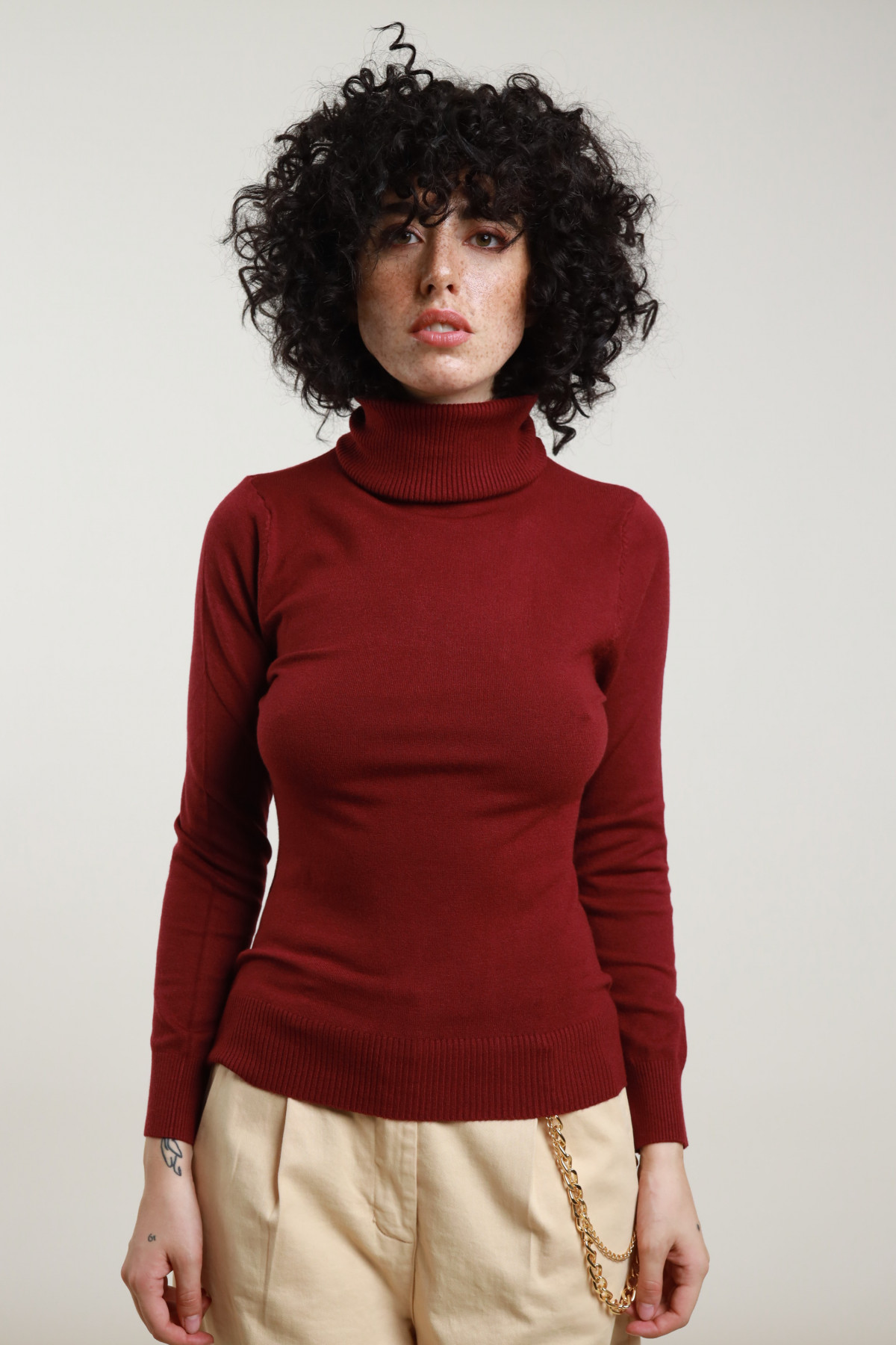 Maglia collo alto