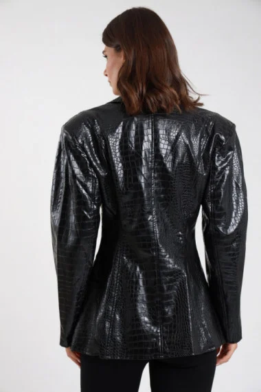 Blazer  eco pelle  cocco Susy Mix