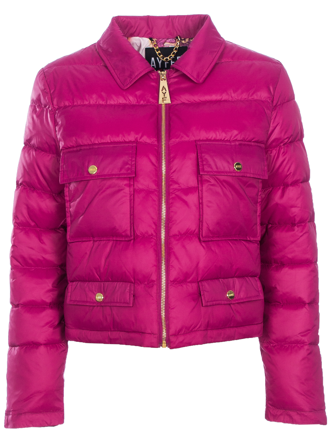 Giacca corta, piumino con taschini 100 GG