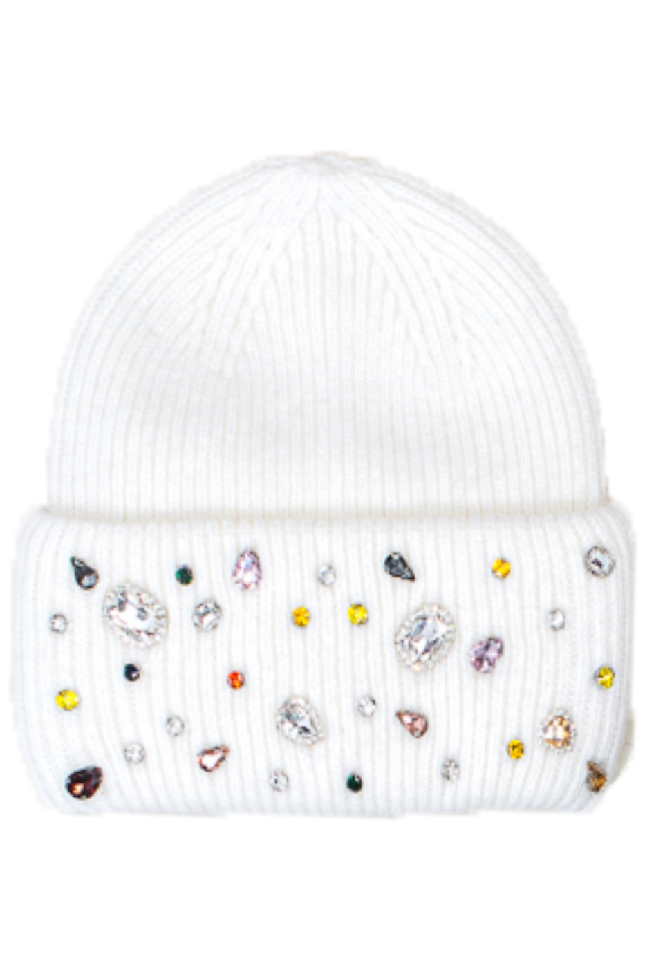 Berretto in lana con castoni applicati Ayfee