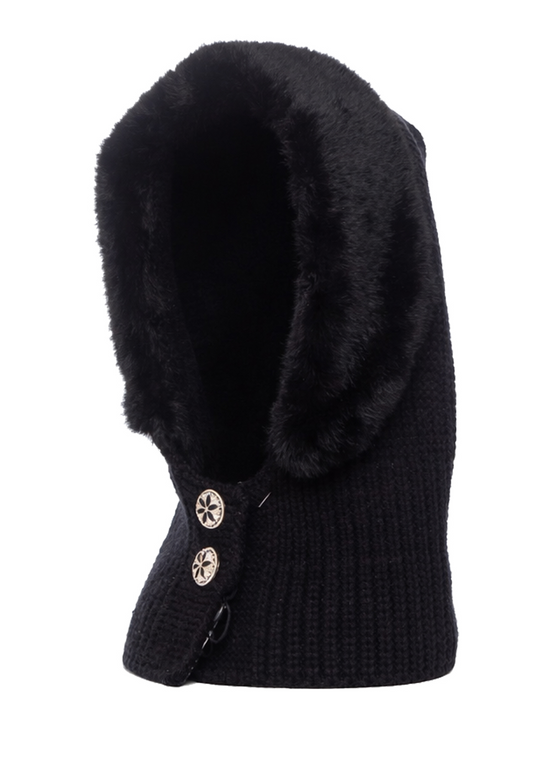 Balaclava con eco pelliccia