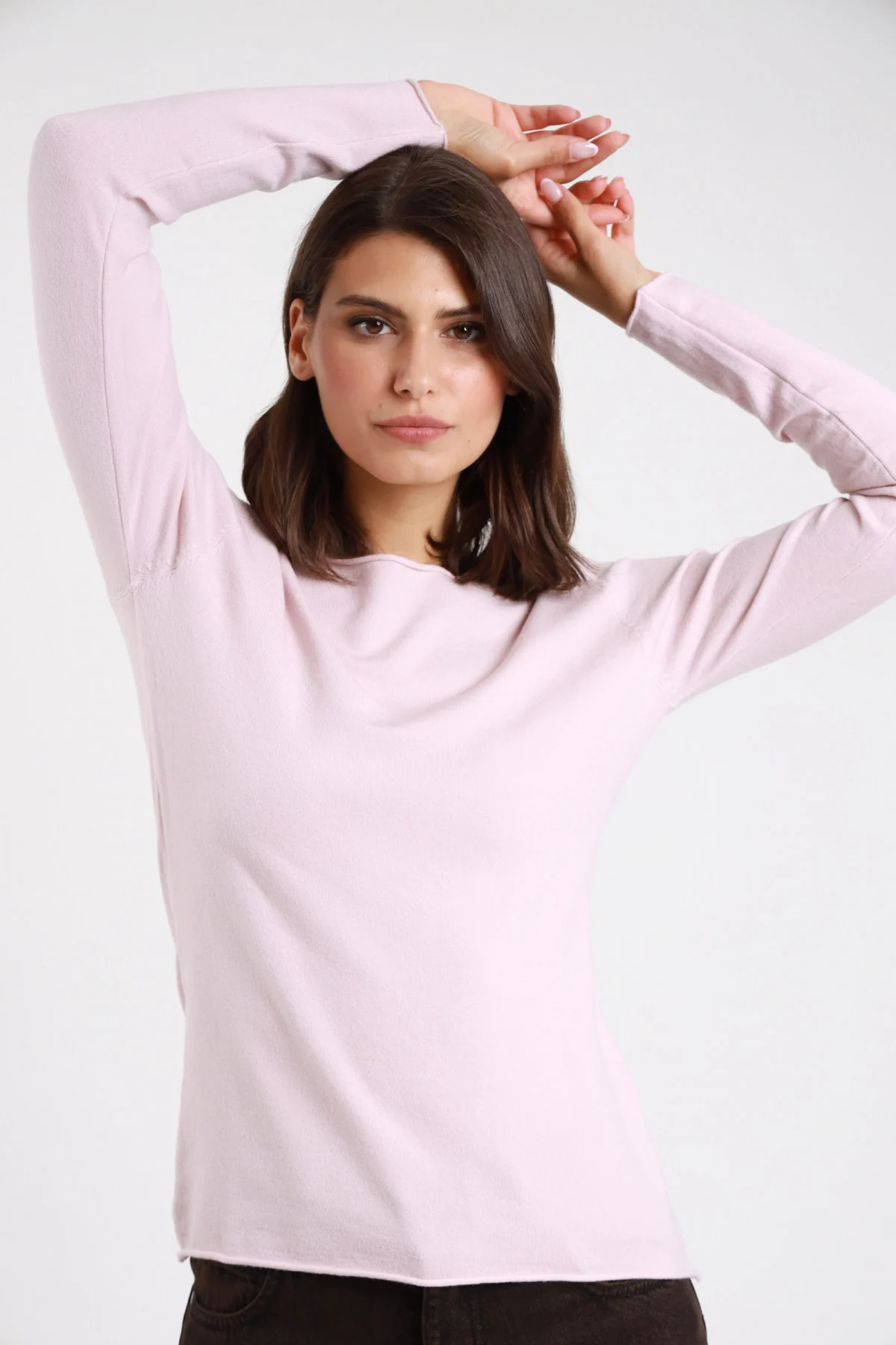 Maglia scollo barchetta